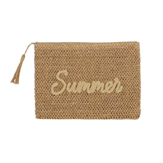 Tulum Summer Straw Pouch
