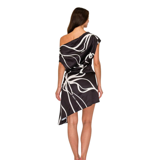 Cora One-Shoulder Mini Dress