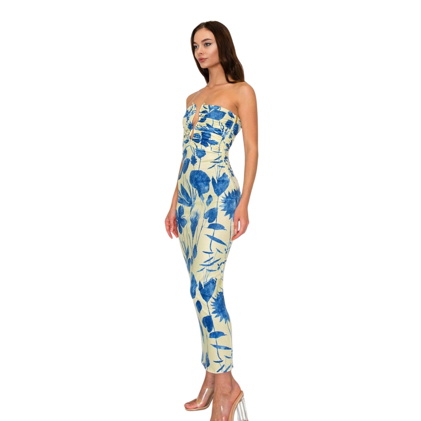 Lily Amalfi Floral Midi Dress