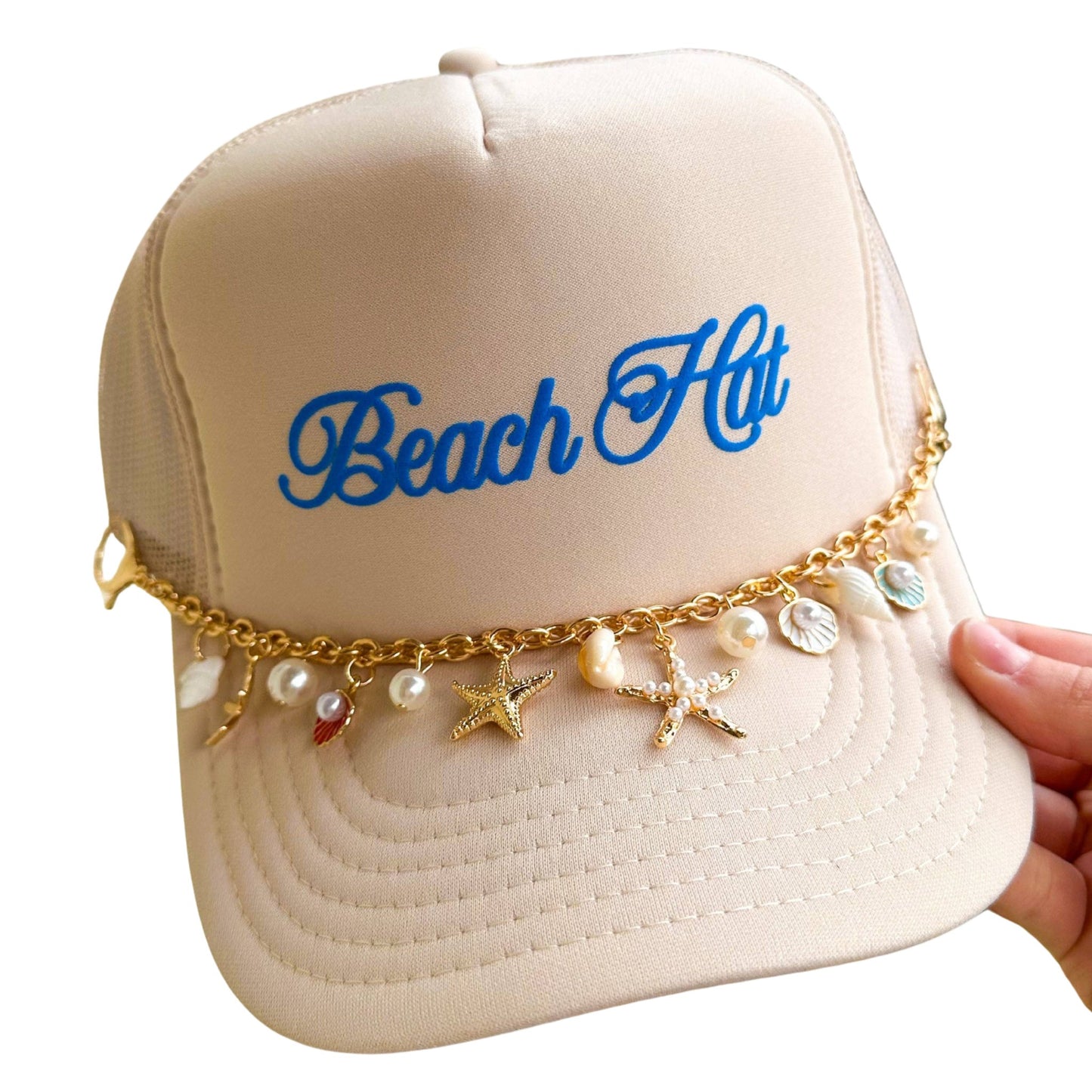 Sea Breeze Cream Trucker Hat