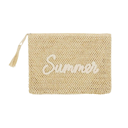 Tulum Summer Straw Pouch